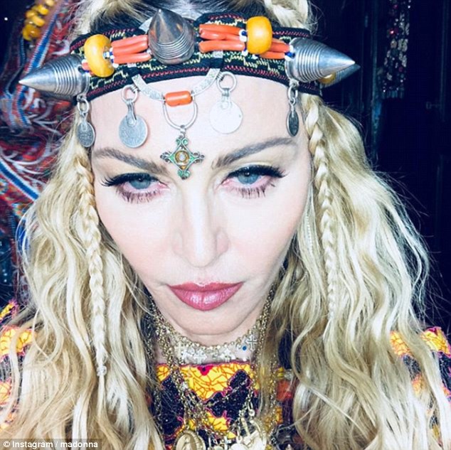 Birthday Queen:Â In one snap, she gave a sexy pose to the camera and captioned the picture: 'Almost Birthday Selfie- Celebrating Berber. Culture! #birthday #nomad #magic #Marakesh'